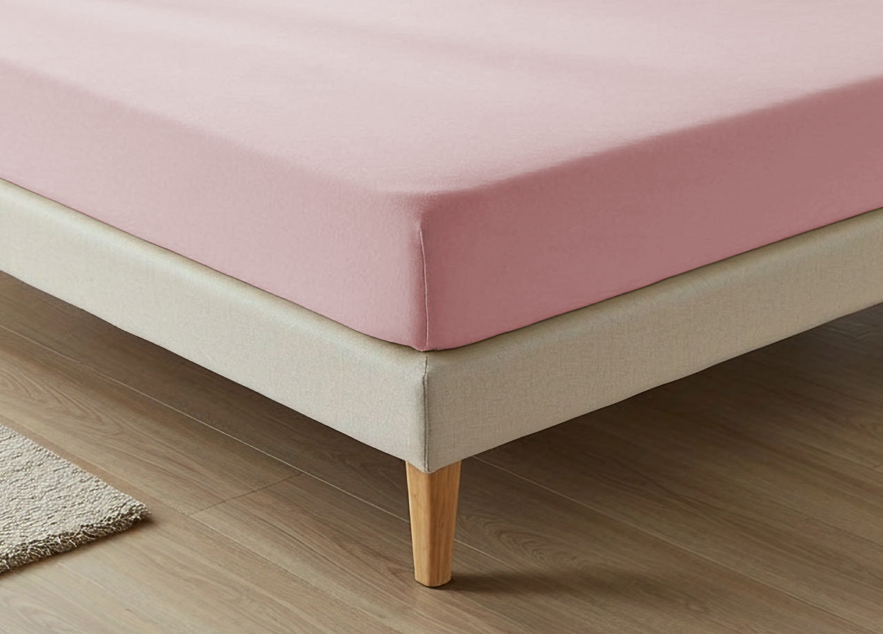 Lenzuola Sotto Con Angoli No Stiro In Tinta Unita Modello Francesca - 1 Piazza e Mezza - Zephir