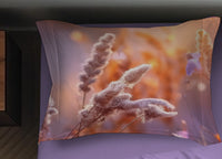 Copripiumino Matrimoniale Stampa Digitale In 100% Cotone Disegno Spiga