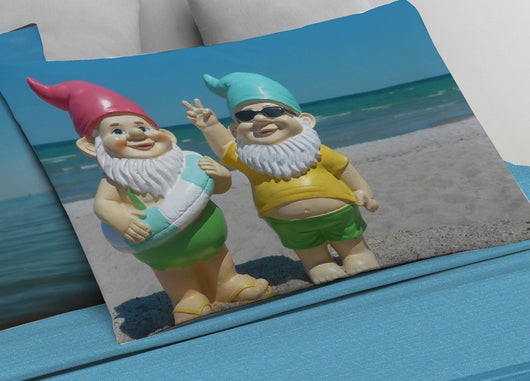 Completo Lenzuola In 100% Cotone Linea Digitale Spin-Off Fantasie Varie Estate - Matrimoniale - Gnometti