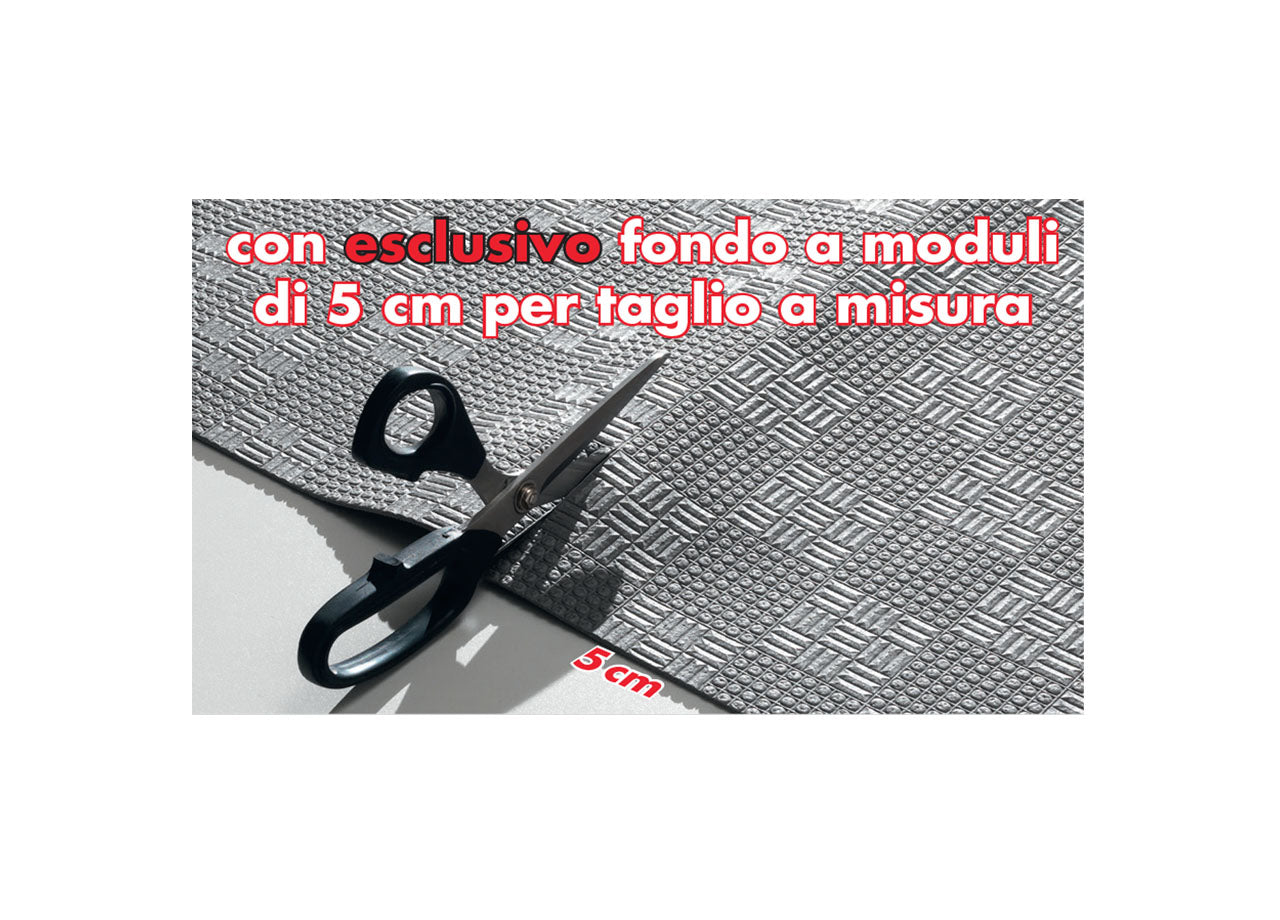 Tappeto Passatoia Cucina Antiscivolo Sottolavello Digitale Disegni Natalizi - 50x280 - Elfo Neve