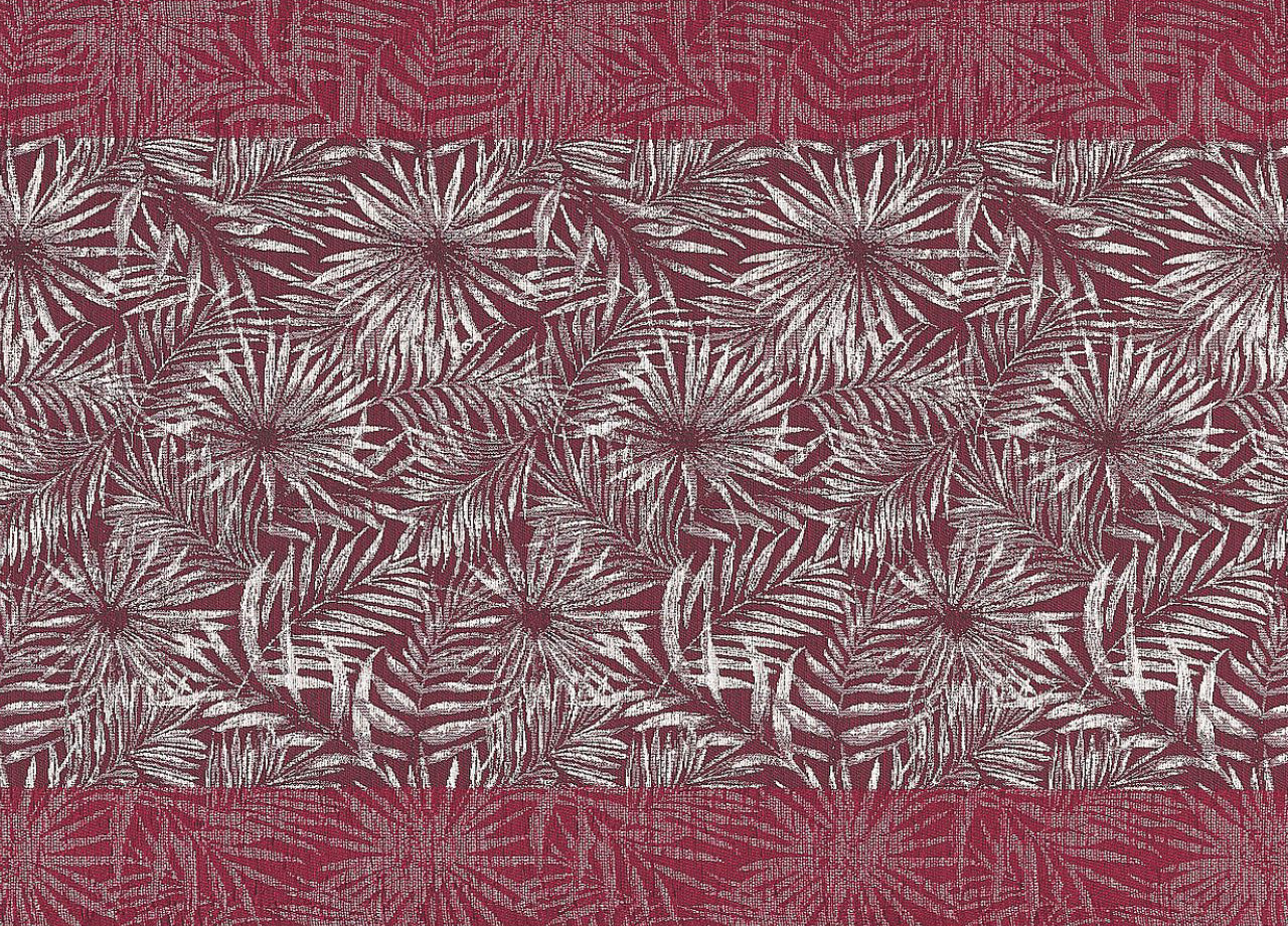 Tappeto Passatoia Cucina Corsia Retro Antiscivolo Disegno Malesia By Suardi - 55x280 - Magenta