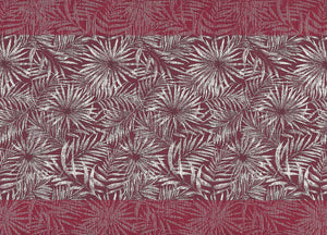 Tappeto Passatoia Cucina Corsia Retro Antiscivolo Disegno Malesia By Suardi - 55x280 - Magenta