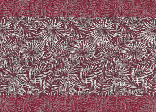 Tappeto Passatoia Cucina Corsia Retro Antiscivolo Disegno Malesia By Suardi - 55x280 - Magenta