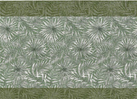 Tappeto Passatoia Cucina Corsia Retro Antiscivolo Disegno Malesia By Suardi - 55x140 - Verde