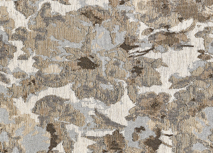 Tappeto Arredo Salotto Antiscivolo Scendiletto Camera Dis. Dubai By Suardi - 85x150 - Tortora