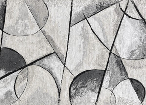 Tappeto Passatoia Cucina Corsia Retro Antiscivolo Disegno Universo By Suardi - 55x140 - Grigio