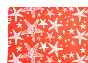 Telo Mare Microfibra Da Lettino Con Cuscino E Tasche Modello Miami Arancio