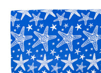 Telo Mare Microfibra Da Lettino Con Cuscino E Tasche Modello Miami Blu