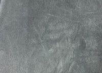 Copridivano Elasticizzato Effetto Velluto Modello Morbidissimo Colore Grigio - Poltrona - Grigio