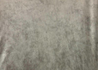 Set 2 Coprisedia Con Schienale Tinta Unita Effetto Velluto Morbidissimo Tortora