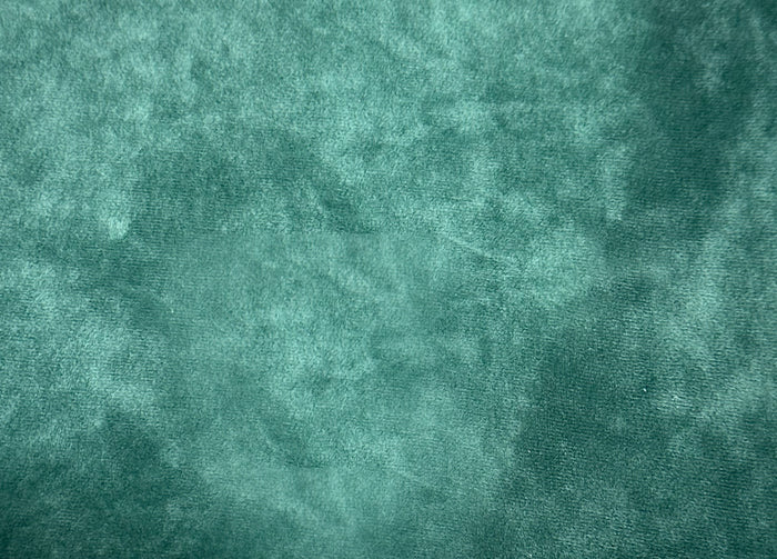 Set 2 Coprisedia Con Schienale Tinta Unita Effetto Velluto Morbidissimo Verde