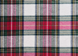 Tovaglia Natalizia Salotto/Cucina Tessuto Miros Made Italy Disegno Edimburgo RP - 140x360 - Edimburgo