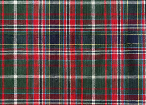 Tovaglia Natalizia Salotto/Cucina Tessuto Miros Made Italy Dis Tartan Verde RP - 140x180 - Tartan Verde