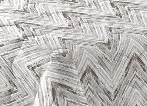 Trapunta Piumone Letto Invernale Imbottita 300gr Scaldanotti Zaira - 1 Piazza - Grigio