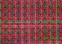 Trapunta Piumone Invernale Linea Pensieri Delicati Disegno Tartan Scozzese - Singolo - Rosso