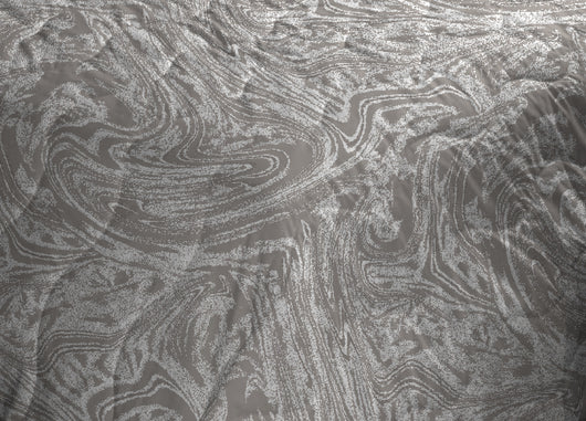 Trapuntino Piumino Estivo Primaverile 100gr/mq Leggero Disegno Splash - 1 Piazza E Mezza - Beige