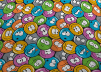 Trapuntino Piumino Estivo Primaverile 100gr/mq Leggero Disegno Emoji - Singolo - Emoji