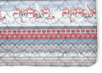 Trapunta Piumone Invernale Linea Pensieri Delicati Disegno Inverno Polare - Singolo - Rosso