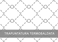 Copriletto Trapuntato Quilt Estivo Piumino 100gr/mq Disegno Pinsonic Sphere - Matrimoniale - Blu