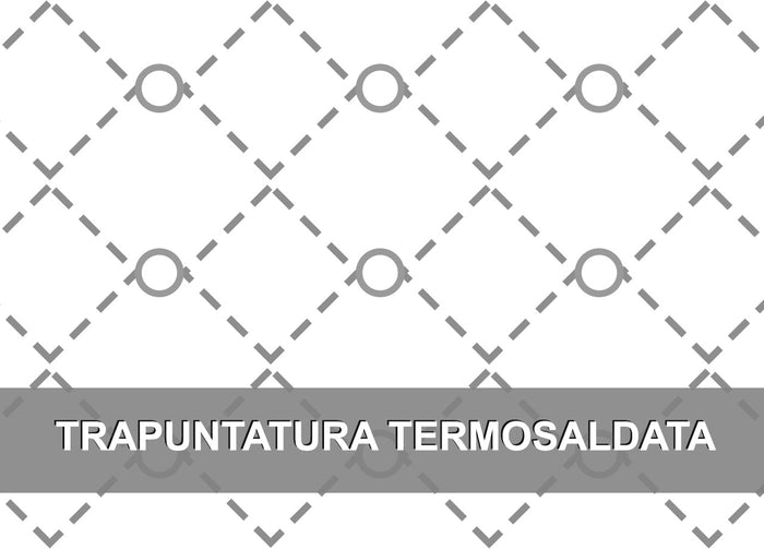 Copriletto Trapuntato Quilt Estivo Piumino 100gr/mq Disegno Pinsonic Sphere - Matrimoniale - Blu