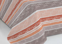 Copriletto Piquet Primavera Estate 100% Cotone Sofia Disegno Rodrigo - Singolo - Arancio