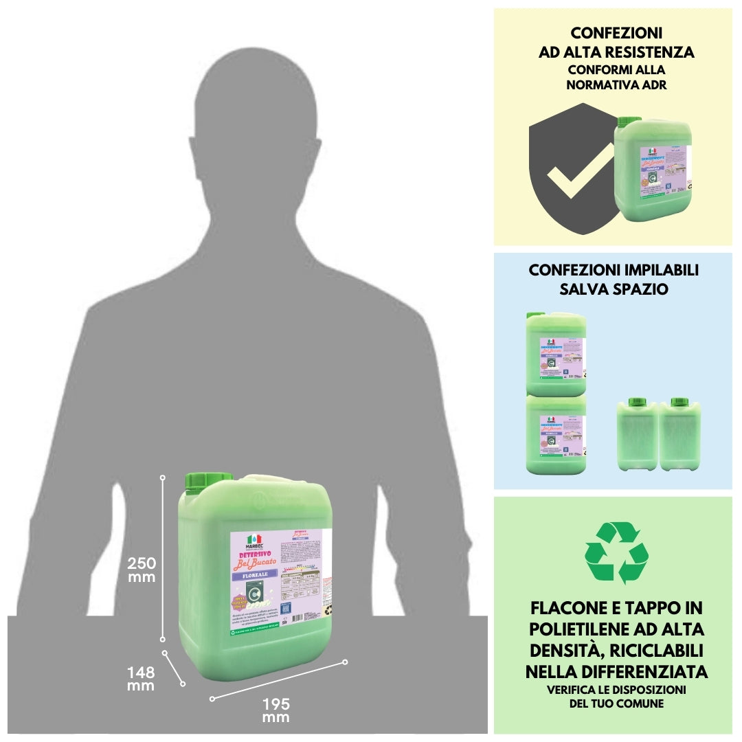 DETERSIVO BelBucato Floreale 5LT
