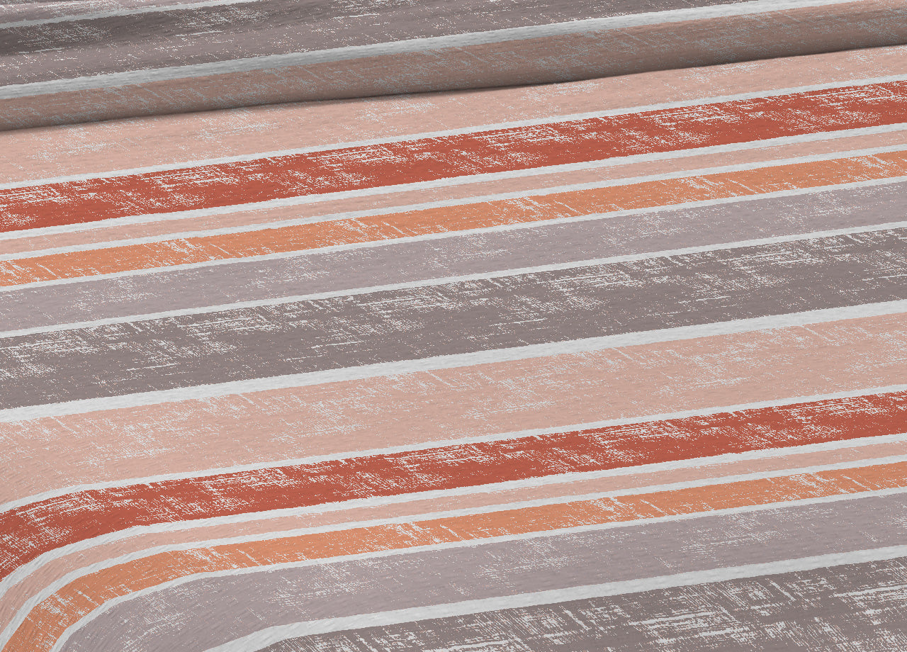 Copriletto Piquet Primavera Estate 100% Cotone Sofia Disegno Rodrigo - Singolo - Arancio