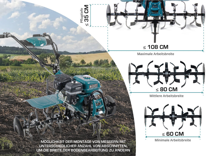 Motozappa a benzina KS 7HP-1050G