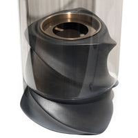 Nizza - Camino a bioetanolo da tavolo per interni ed esterni ø14,5 x H46,5 cm