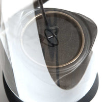 Nizza - Camino a bioetanolo da tavolo per interni ed esterni ø14,5 x H46,5 cm