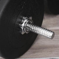 Set Manubri Palestra 50kg (8x5kg, 4x1.5kg), Pesi Palestra con 12 Dischi da 1.5kg, 5kg, Փ25mm, per Allenamento a Casa