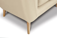 Divano 2 posti in tessuto beige dallo stile scandinavo - Emily - DI-EM162P