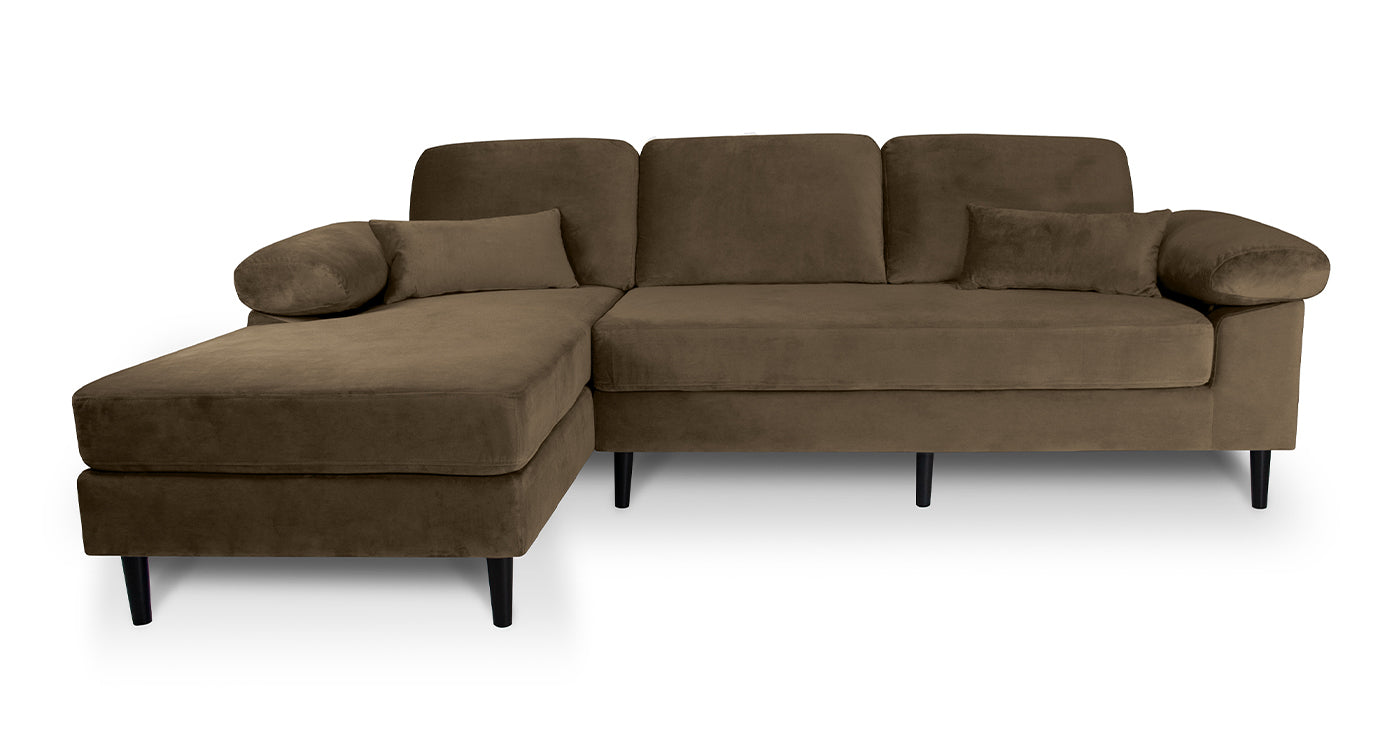 Divano angolare 3 posti con chaise longue sinistra - Washington