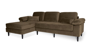 Divano angolare 3 posti con chaise longue sinistra - Washington