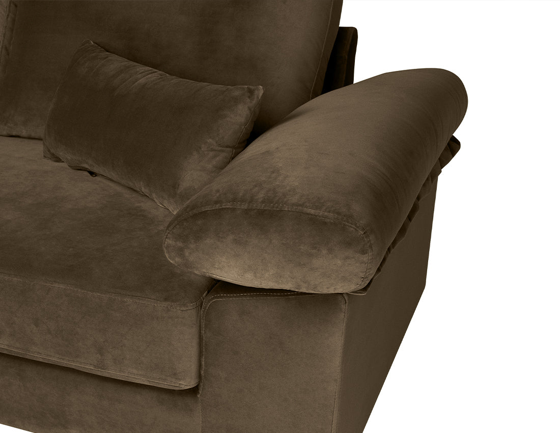 Divano angolare 3 posti con chaise longue sinistra - Washington