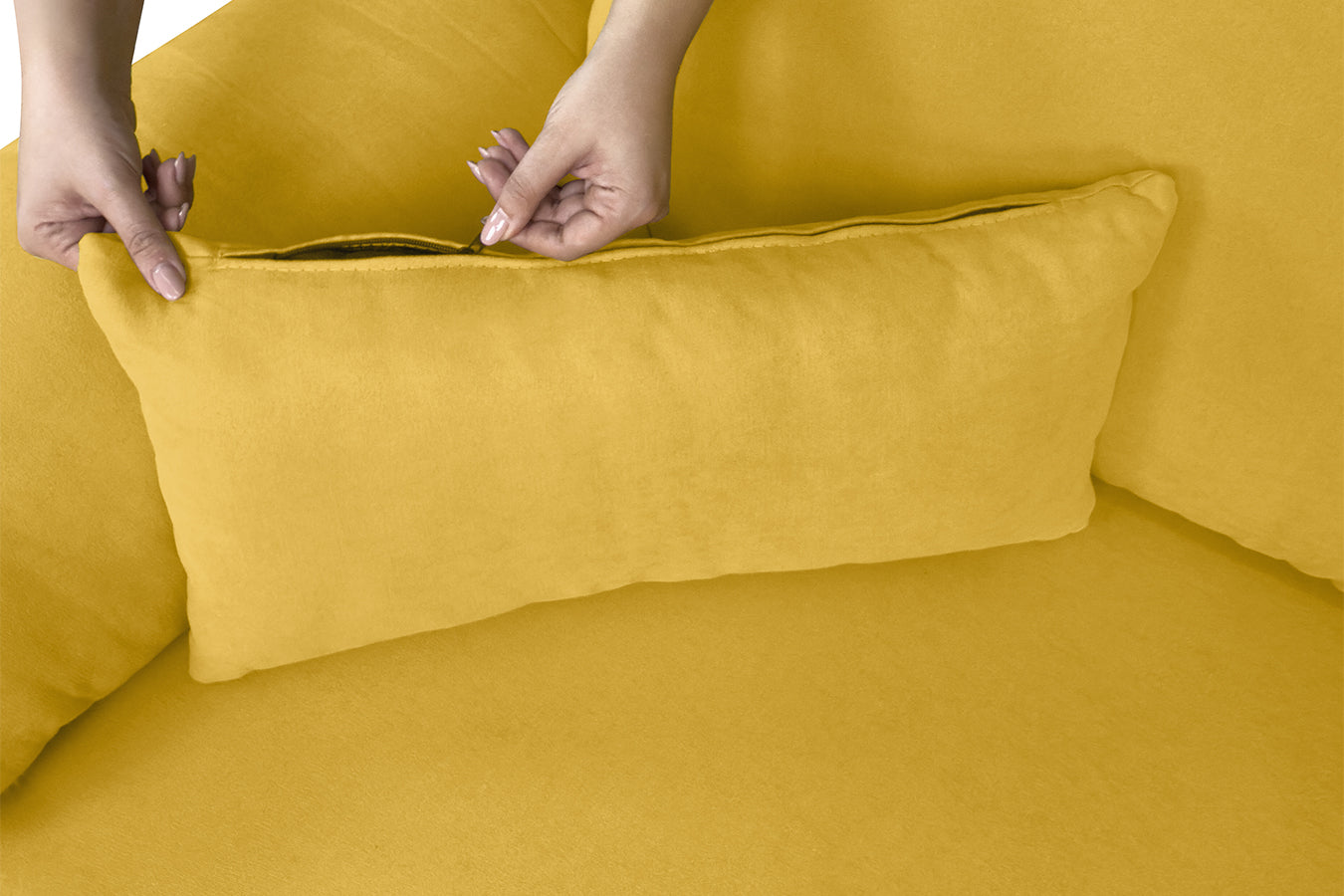 Divano angolare 3 posti con chaise longue destra - Washington