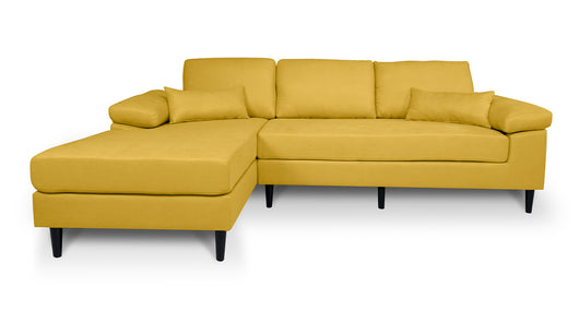 Divano angolare 3 posti con chaise longue sinistra - Washington