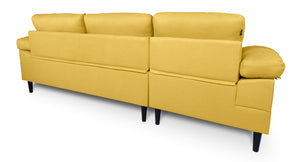 Divano angolare 3 posti con chaise longue sinistra - Washington