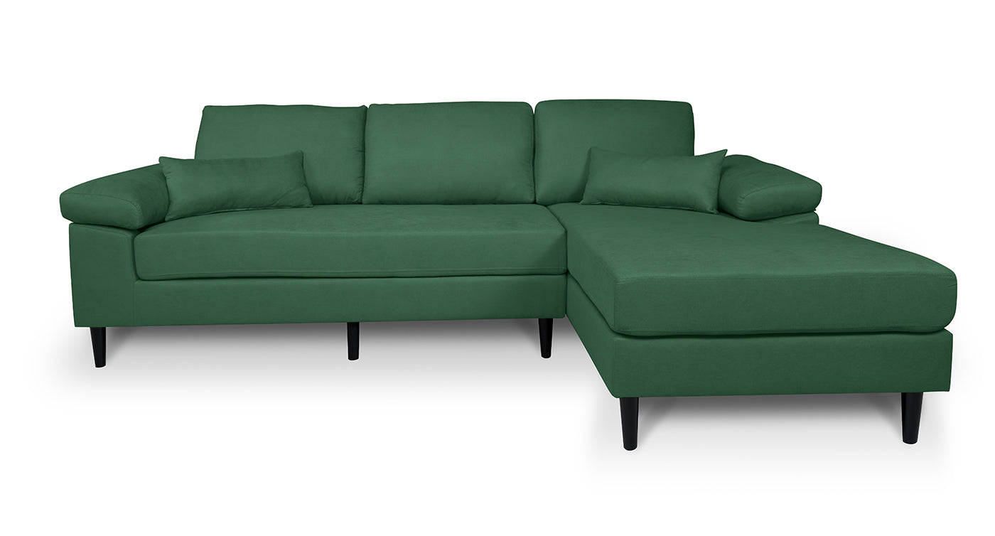 Divano angolare 3 posti con chaise longue destra - Washington