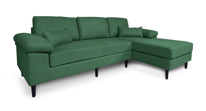 Divano angolare 3 posti con chaise longue destra - Washington