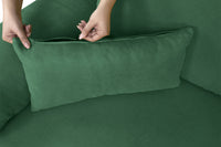 Divano angolare 3 posti con chaise longue destra - Washington