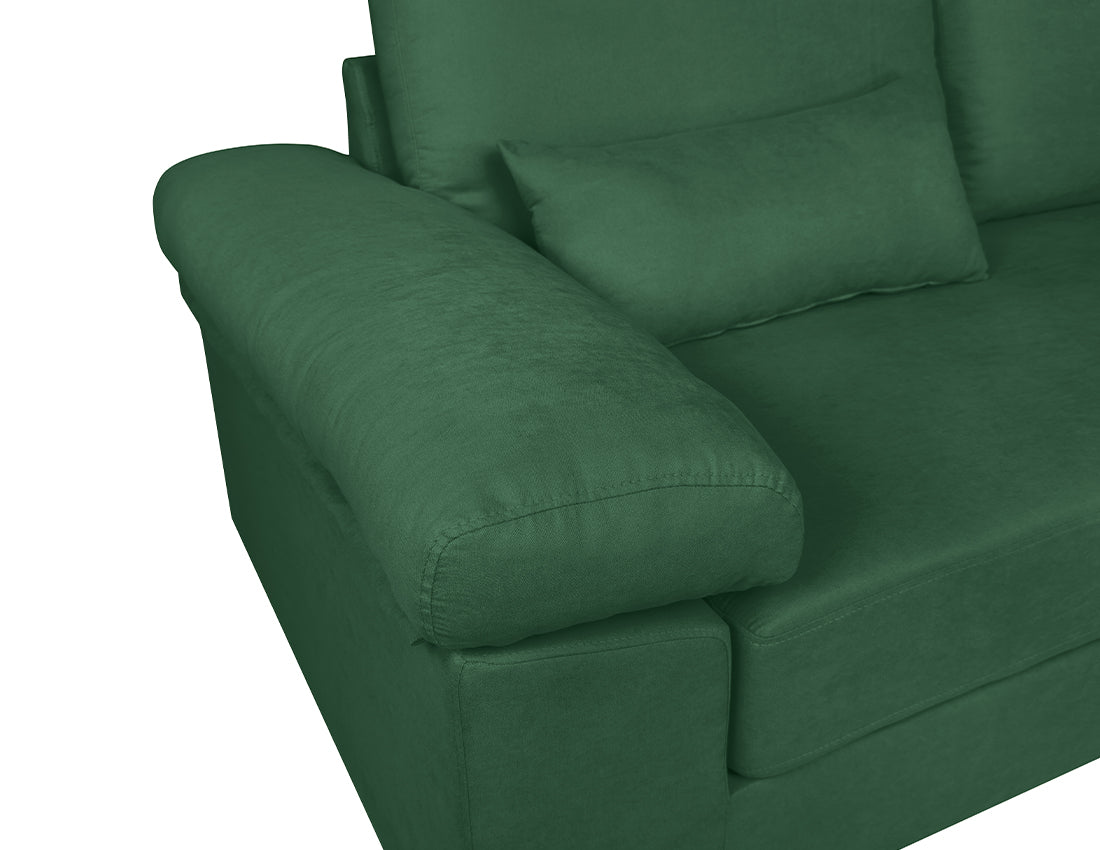 Divano angolare 3 posti con chaise longue destra - Washington