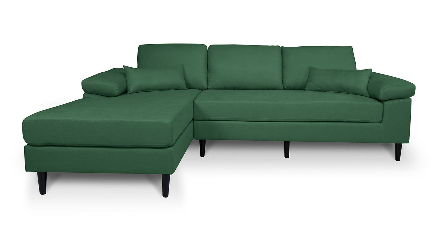 Divano angolare 3 posti con chaise longue sinistra - Washington