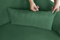 Divano angolare 3 posti con chaise longue sinistra - Washington