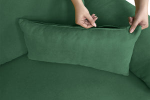 Divano angolare 3 posti con chaise longue sinistra - Washington