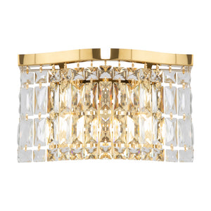 Applique Contemporanea Dune Metallo Oro 2 Luci