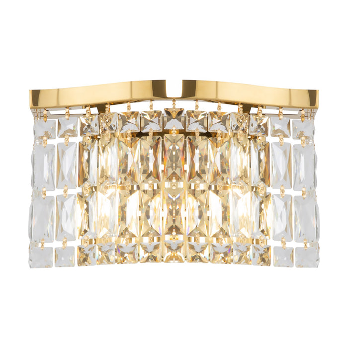 Applique Contemporanea Dune Metallo Oro 2 Luci