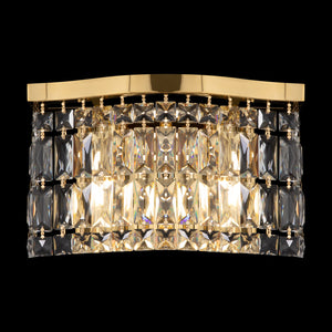 Applique Contemporanea Dune Metallo Oro 2 Luci