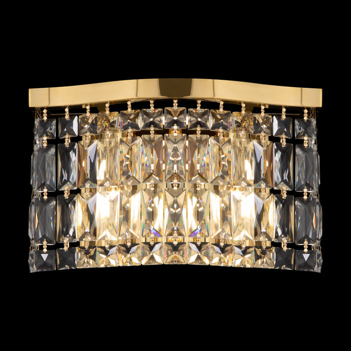 Applique Contemporanea Dune Metallo Oro 2 Luci