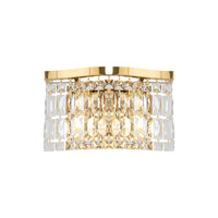 Applique Contemporanea Dune Metallo Oro 2 Luci